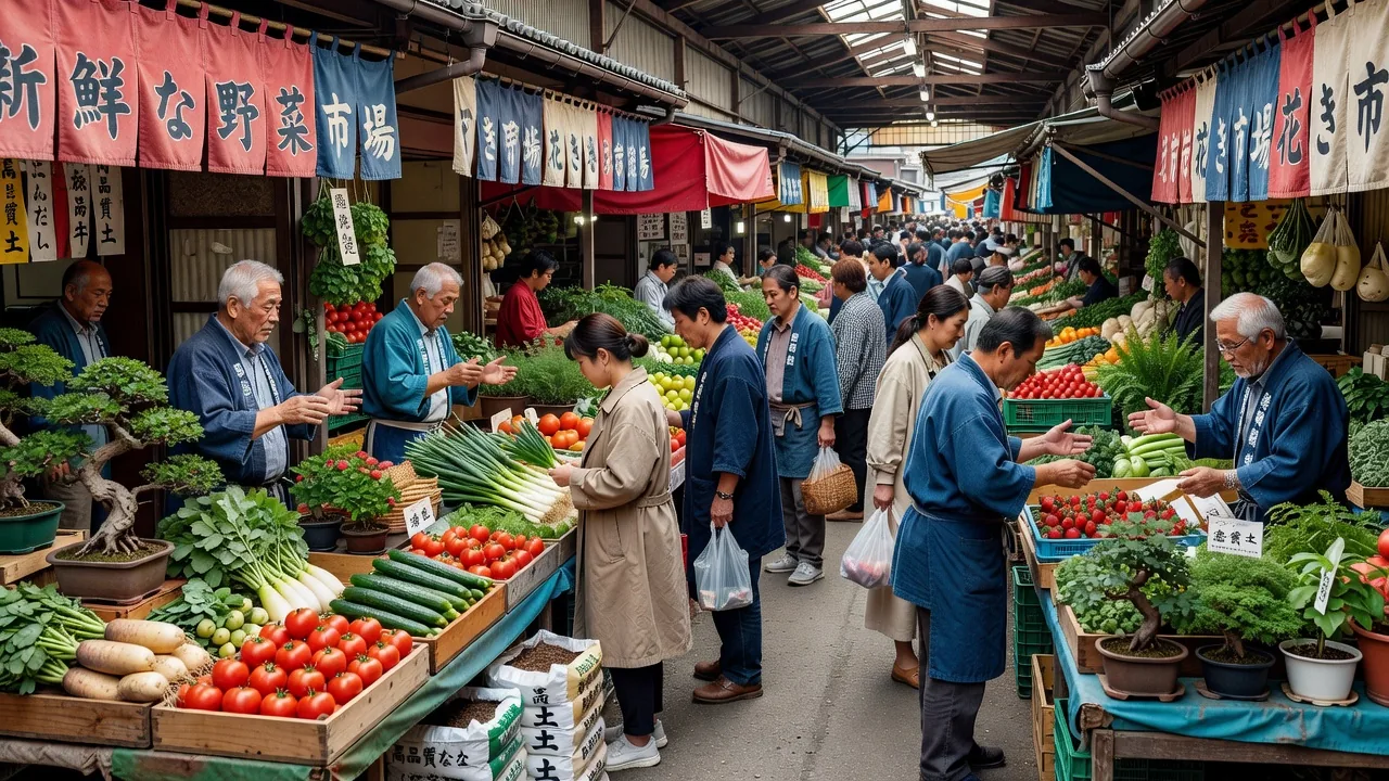 日本の卸売市場・仕入れ先